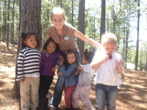 Some of my kindergartners- some are from the community and some are from the home